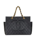 Chanel Coco Mark Matelasse Caviar Skin Handbag