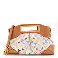 Monogram Multicolor Judy MM White