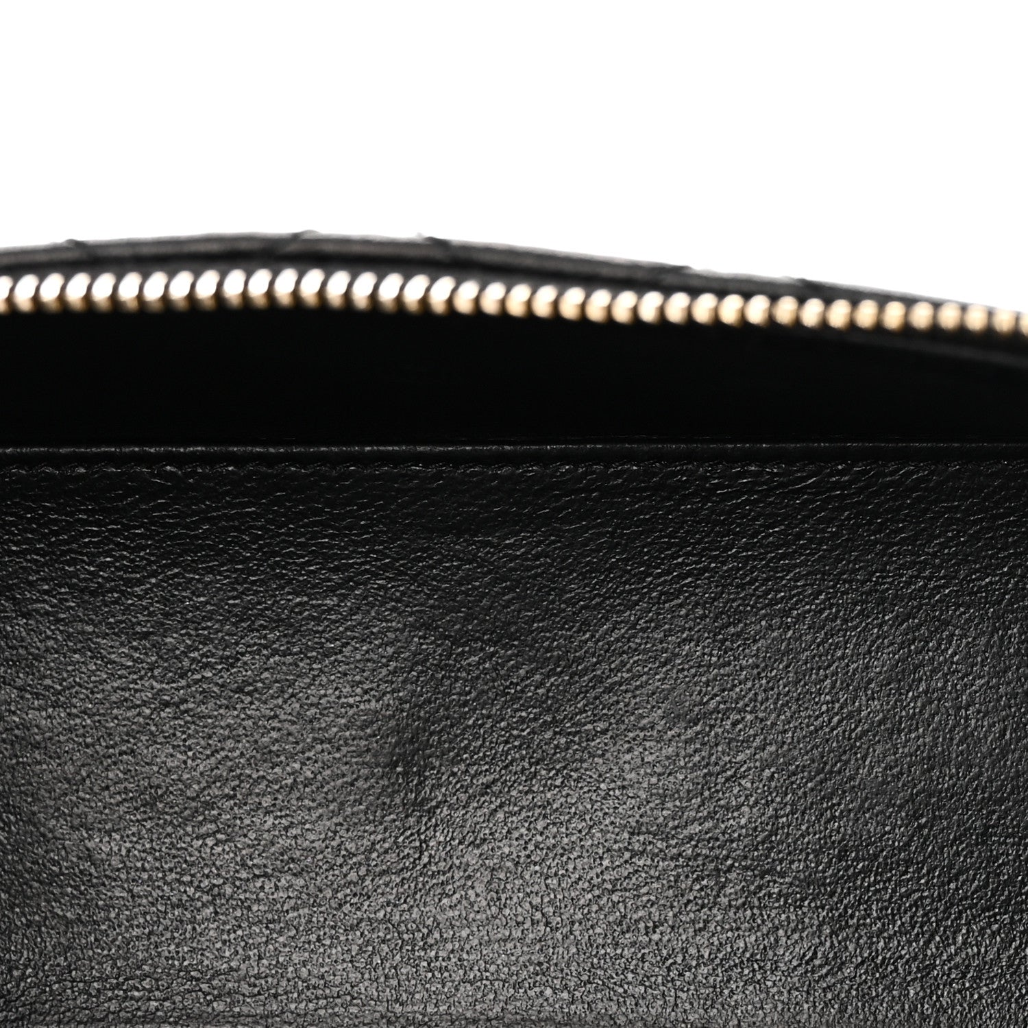 Lambskin Quilted Mini Gaby Vanity Case Black