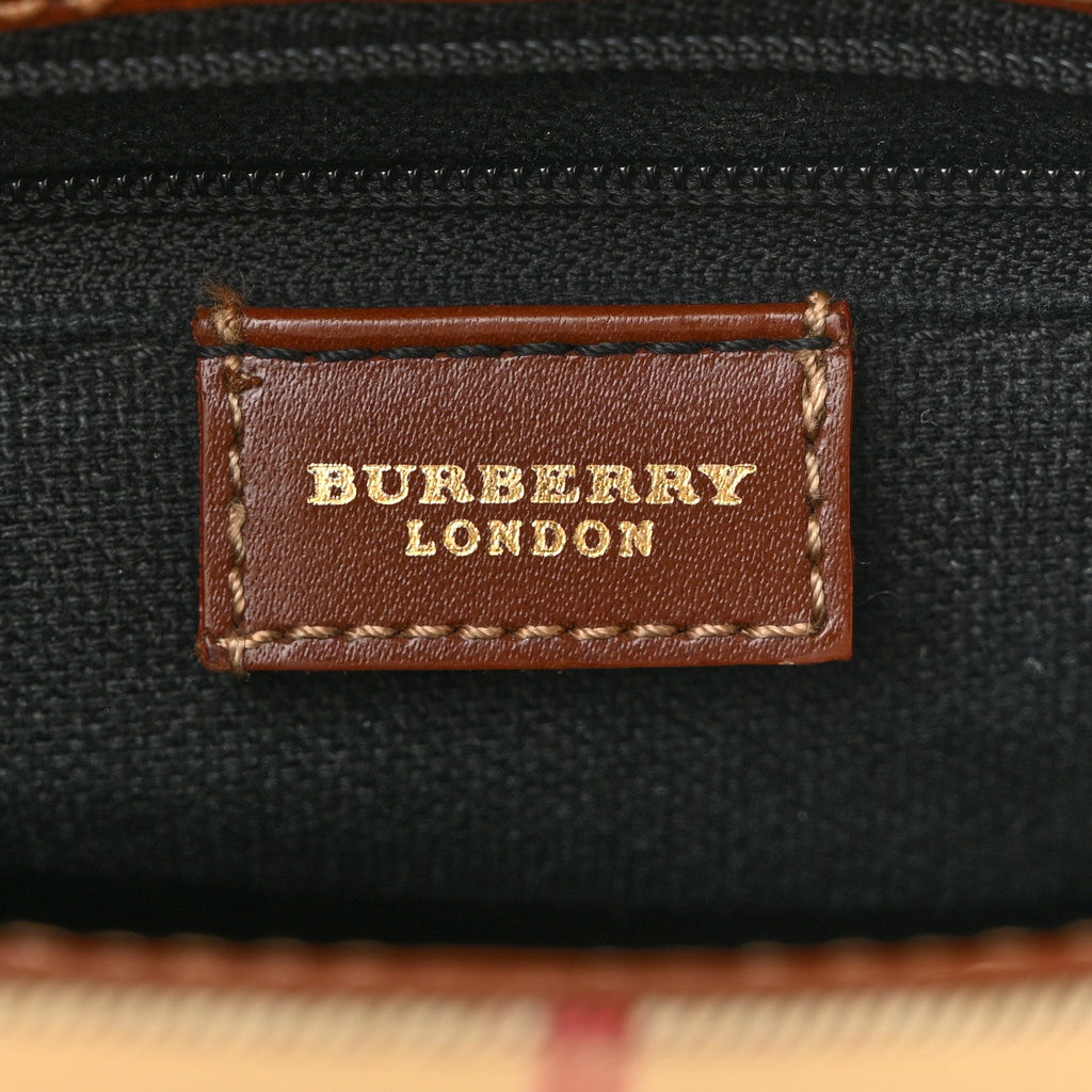 Haymarket Check Shoulder Bag Brown