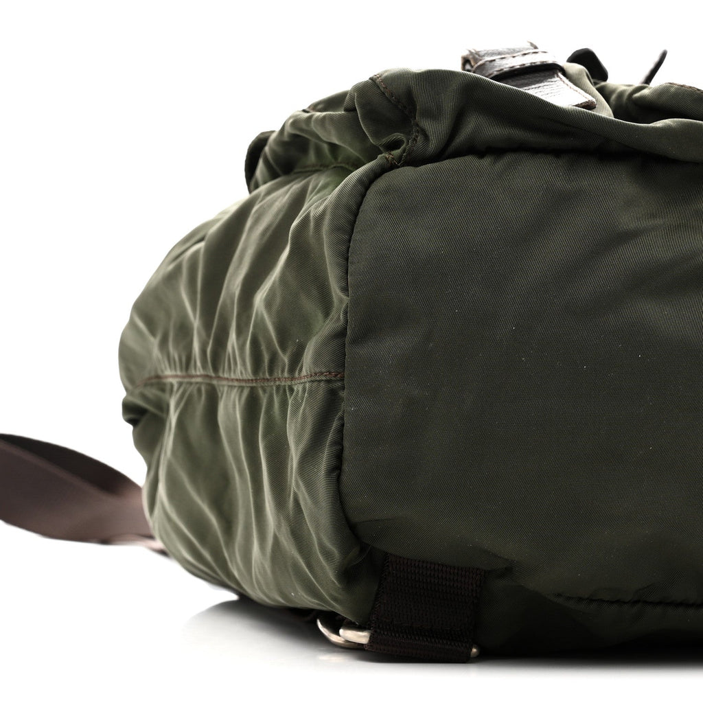 Tessuto Nylon Vela Small Backpack Fumo