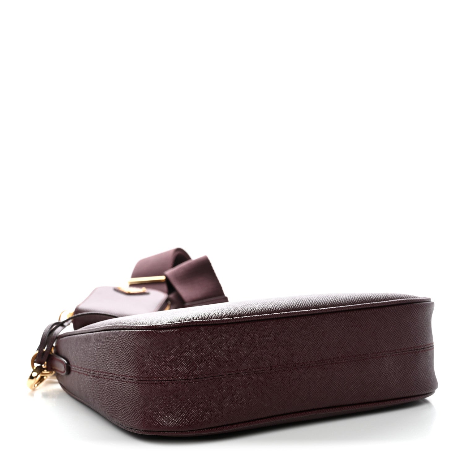 Saffiano Lux Re-Edition 2005 Shoulder Bag Bordeaux