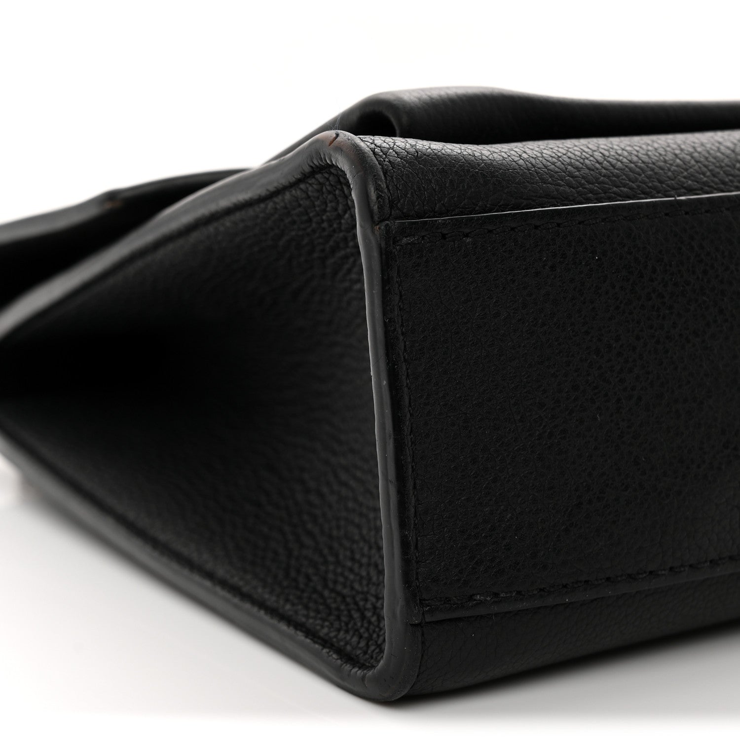 Soft Calfskin My Lockme Chain Bag BB Black