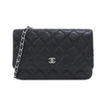 Chanel Timeless Classic Caviar Skin Chain Wallet