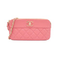 Chanel Chain Wallet Caviar Skin Wallet