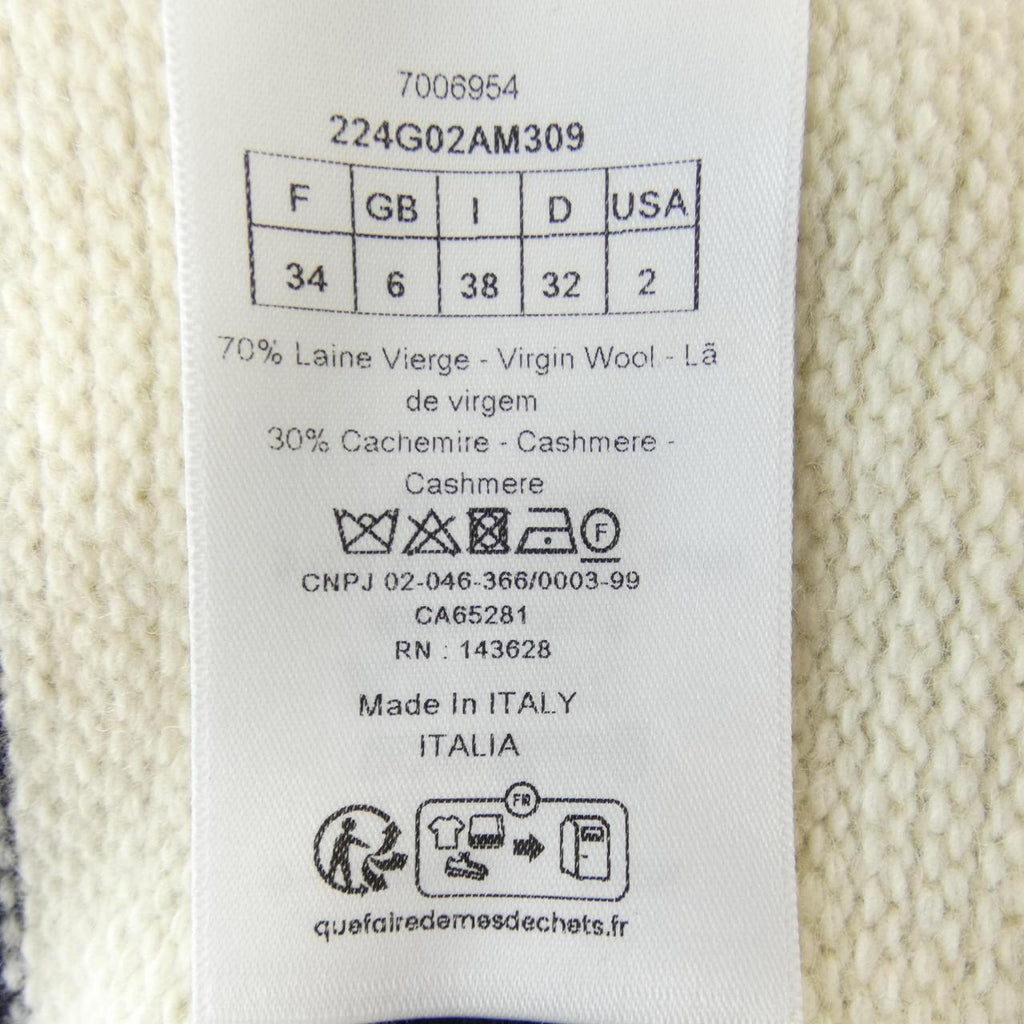 Christian Dior 224G02AM309 Cashmere Blend Cardigan