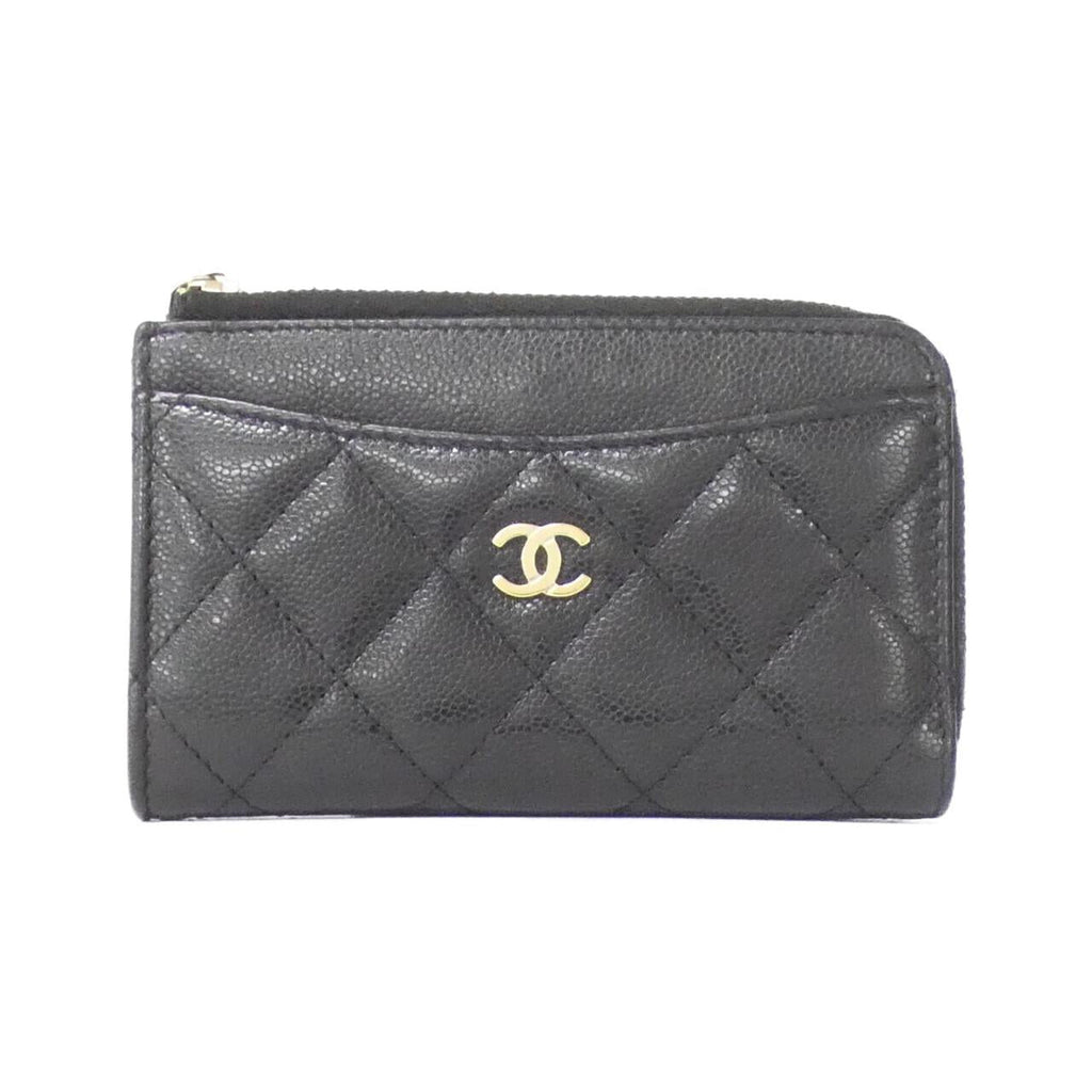 Chanel Timeless Classic Caviar Skin Card Case