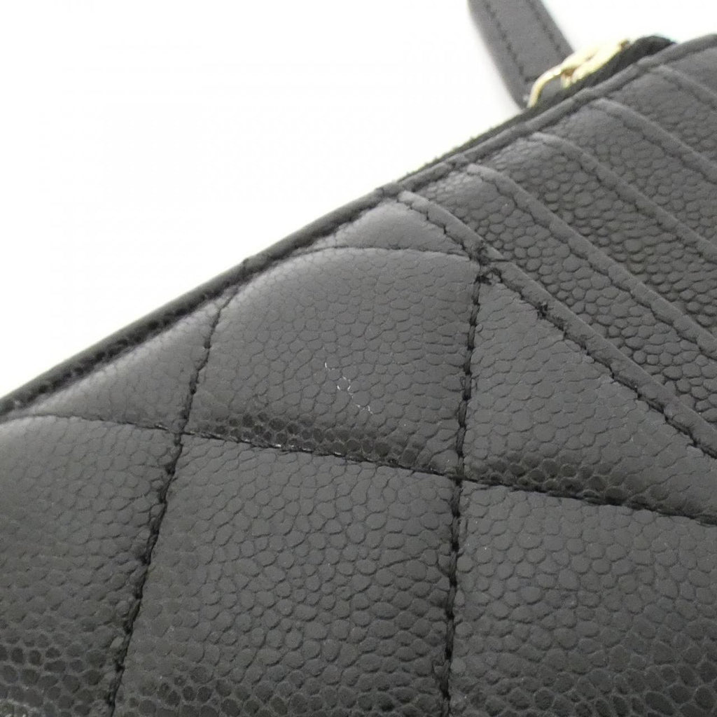 Chanel Timeless Classic Caviar Skin Card Case