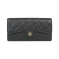 Chanel Timeless Classic Line Caviar Skin Long Wallet