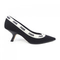 Christian Dior J'ADIOR Embroidery Fabric Pumps