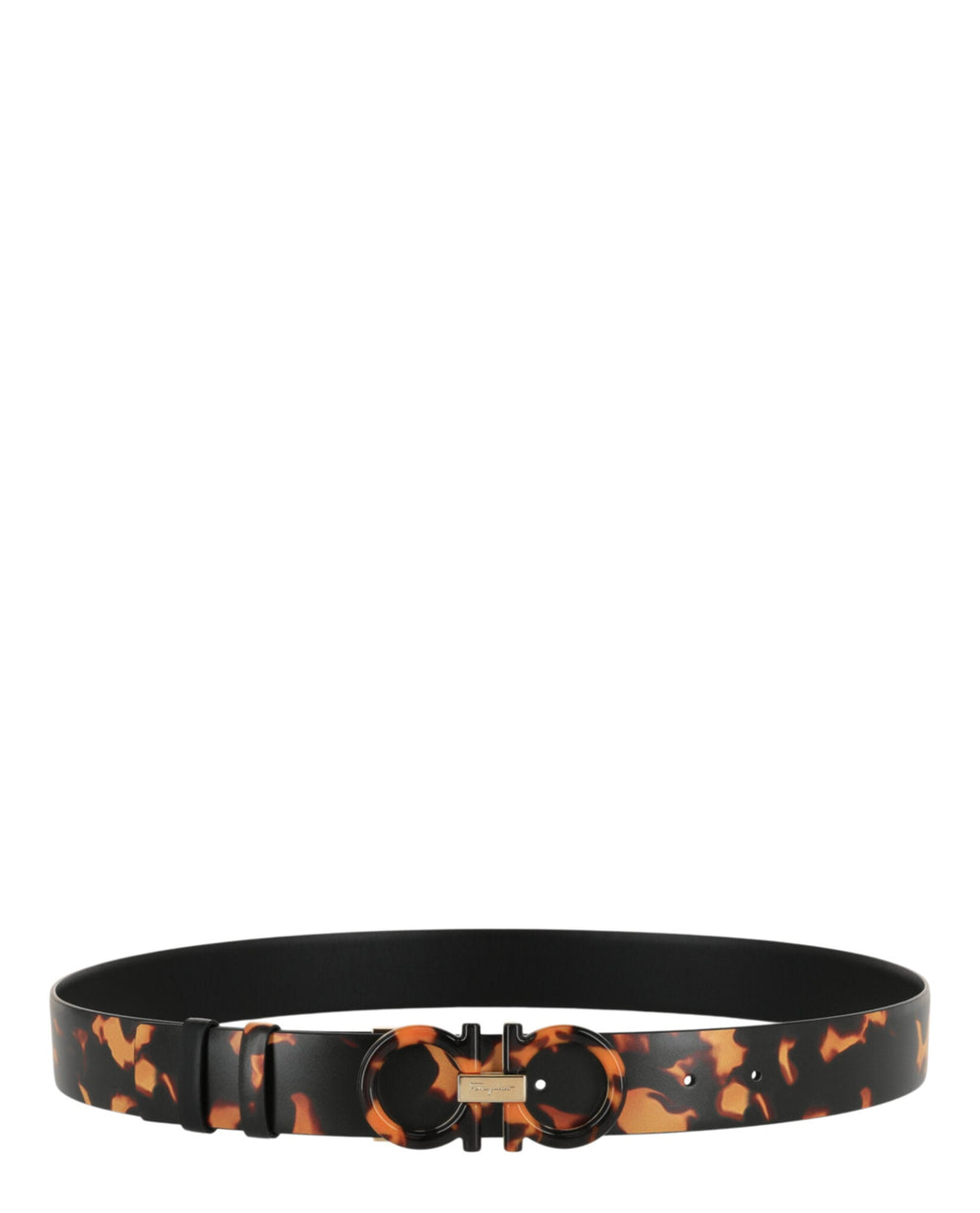 Ferragamo Womens Double Gancini Belt