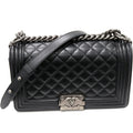 Chanel Lambskin Boy Chanel Shoulder Bag A67086
