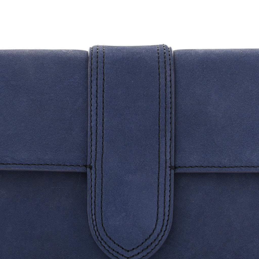 Suede Le Bambino Long Dark Navy