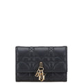 Dior Lady Dior Cannage Leather Wallet