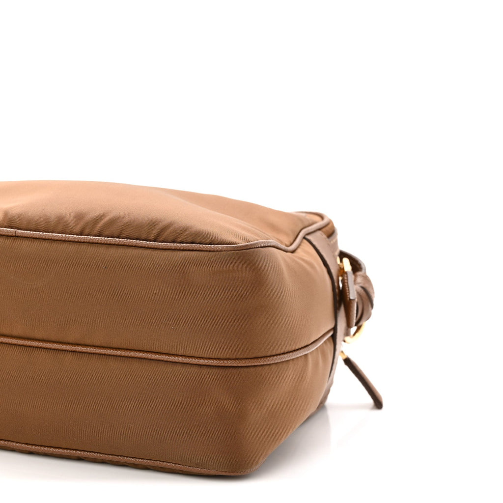 Tessuto Nylon Saffiano Re-Edition 1978 Messenger Bag Sughero Sughero