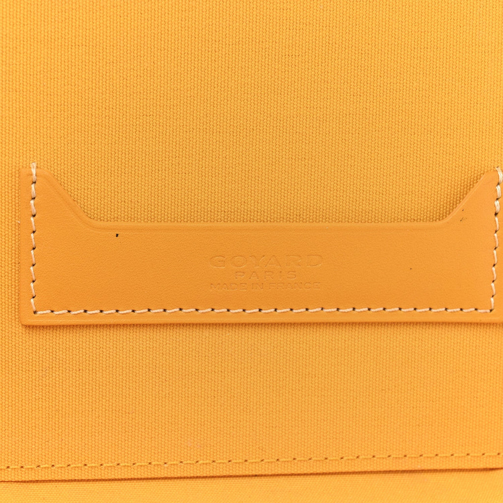 Goyardine Muse Vanity Case Yellow