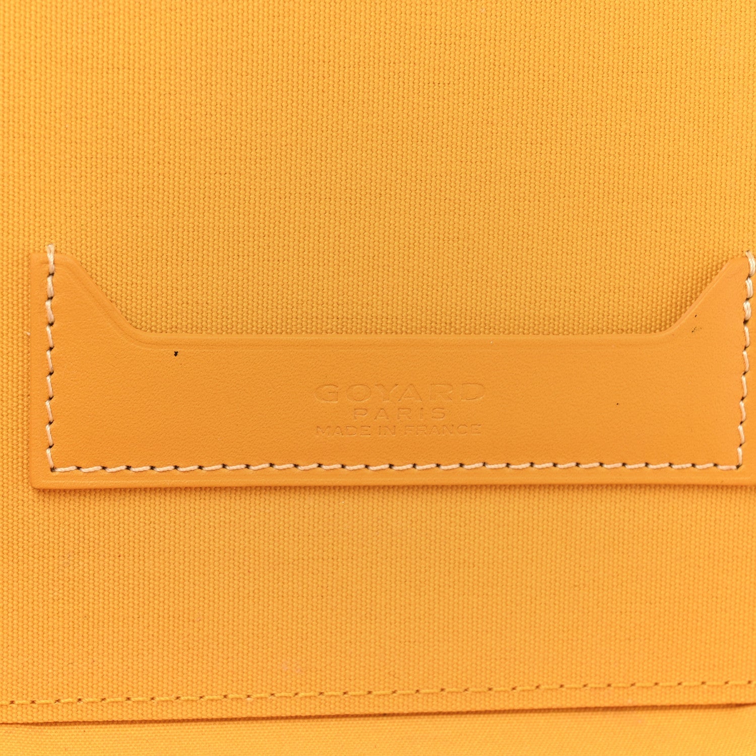 Goyardine Muse Vanity Case Yellow