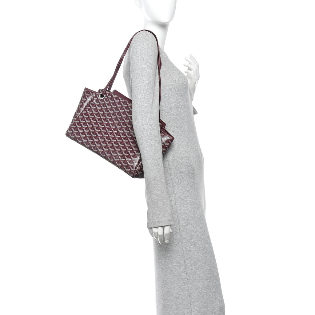 Goyardine Rouette PM Burgundy
