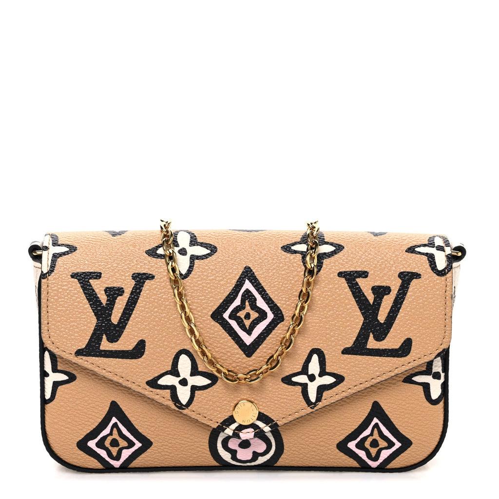Monogram Wild At Heart Felicie Pochette Arizona Creme