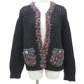 Chanel Gripoix Button 100% Cashmere Knit Cardigan