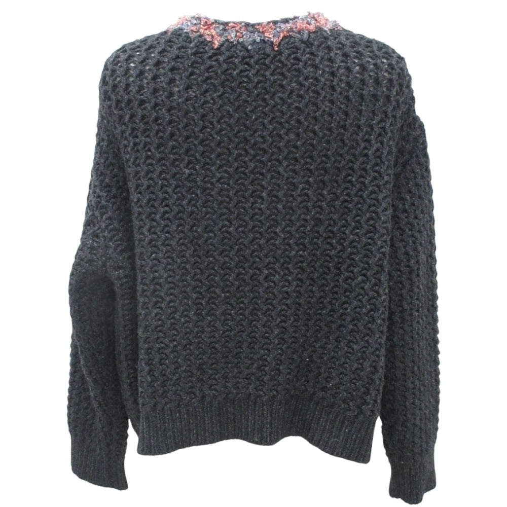 Chanel Gripoix Button 100% Cashmere Knit Cardigan