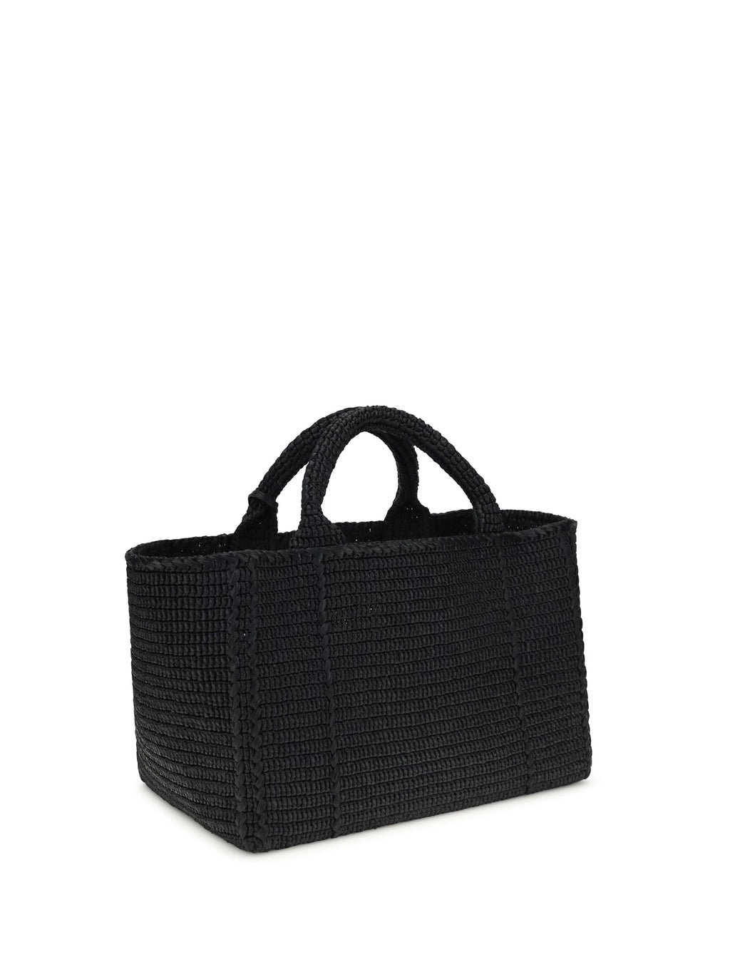 Prada Women Large Crochet Tote Bag