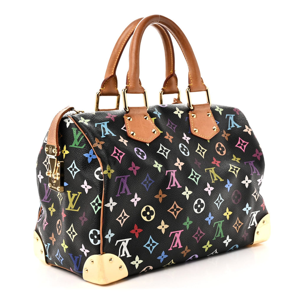 Monogram Multicolor Speedy 30 Black