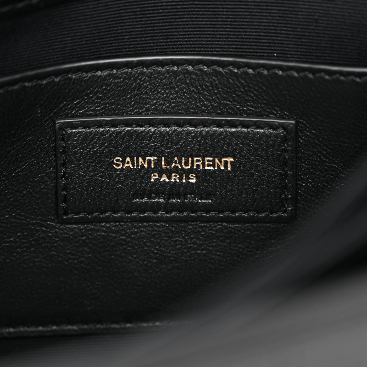 Calfskin Crocodile Embossed Monogram Small Sunset Black