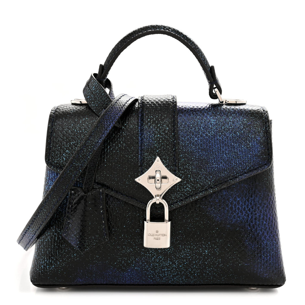 Iridescent Snakeskin Rose Des Vents Mini Blue