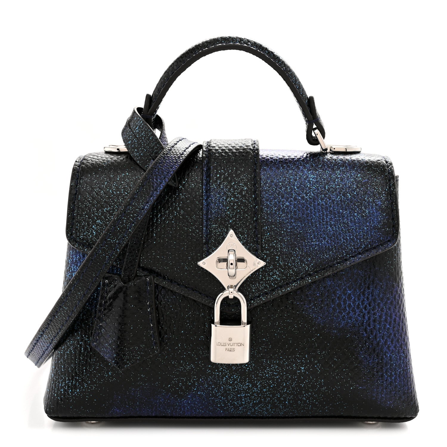 Iridescent Snakeskin Rose Des Vents Mini Blue