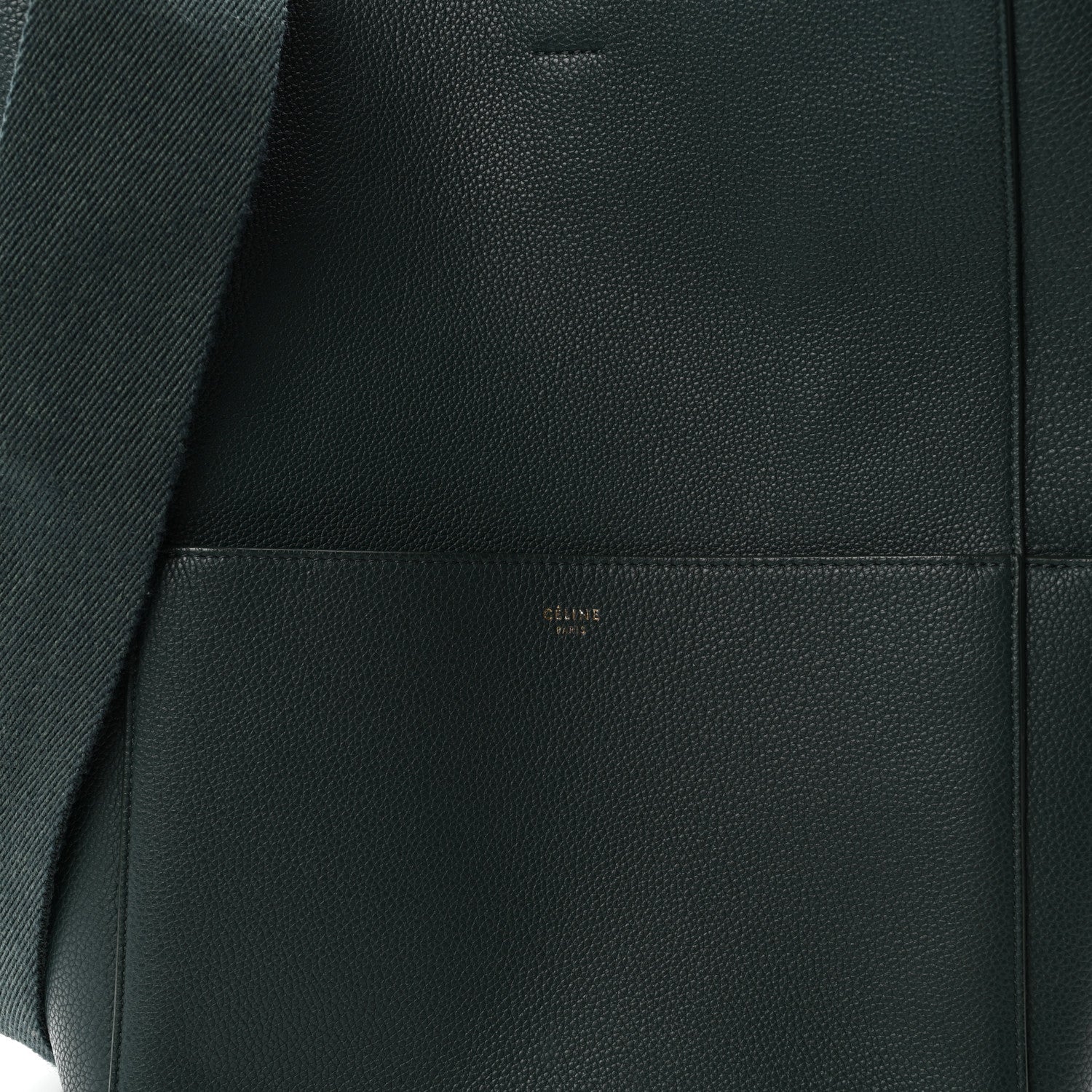 Soft Grained Calfskin Sangle Bucket Bag Amazone