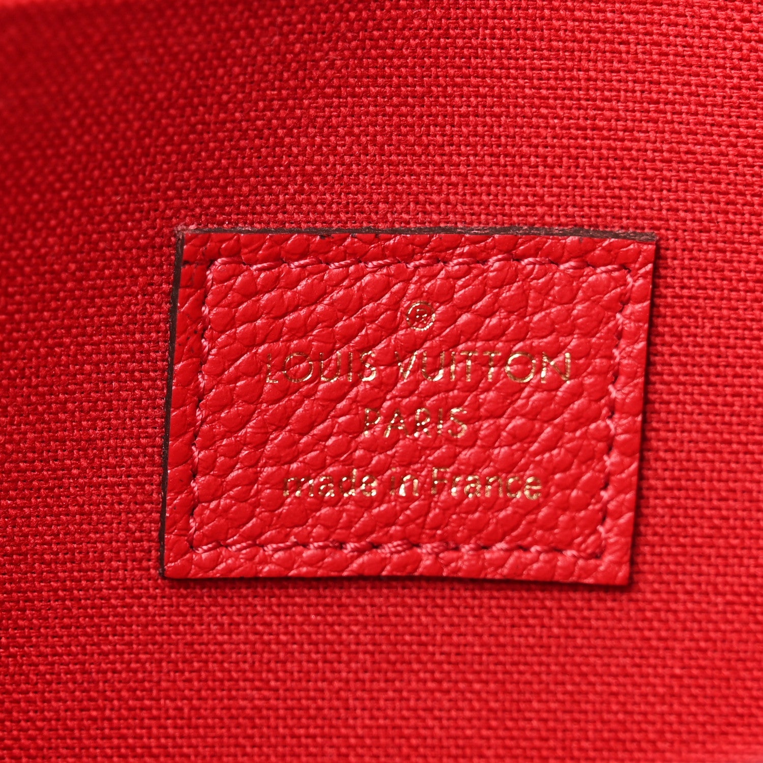 Empreinte Pochette Felicie Chain Wallet Scarlet Scarlet