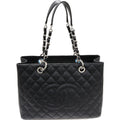 Chanel Caviar Skin GST Large Shopping Bag 2way Bag A50995
