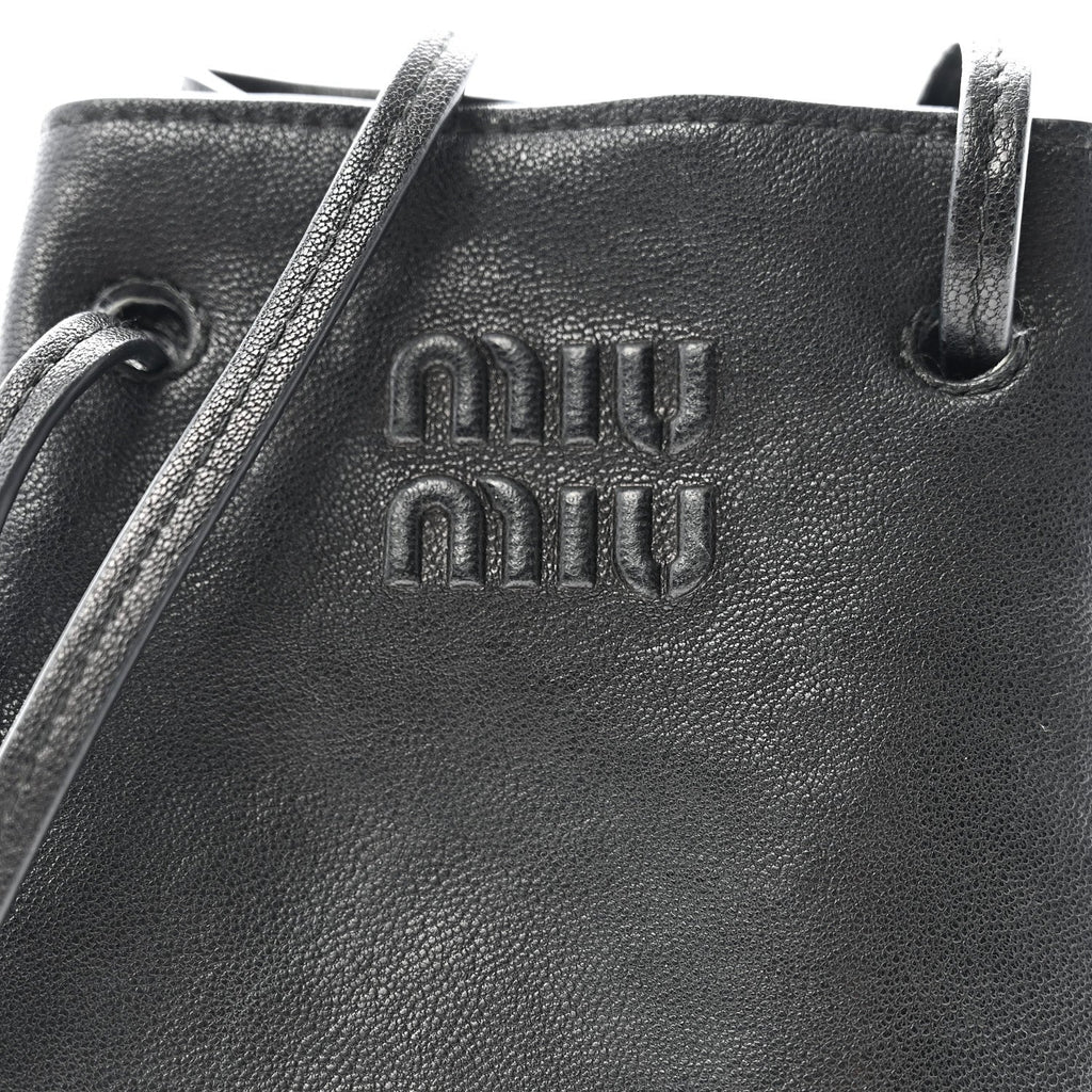 Nappa Mini Bag Black