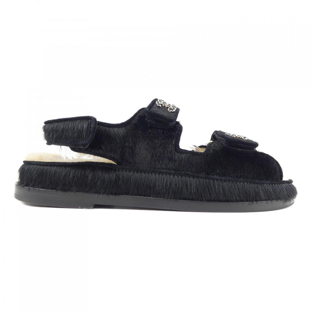 Chanel G35927Y56034 Harako/Calfskin & Suede Calfskin Sandals