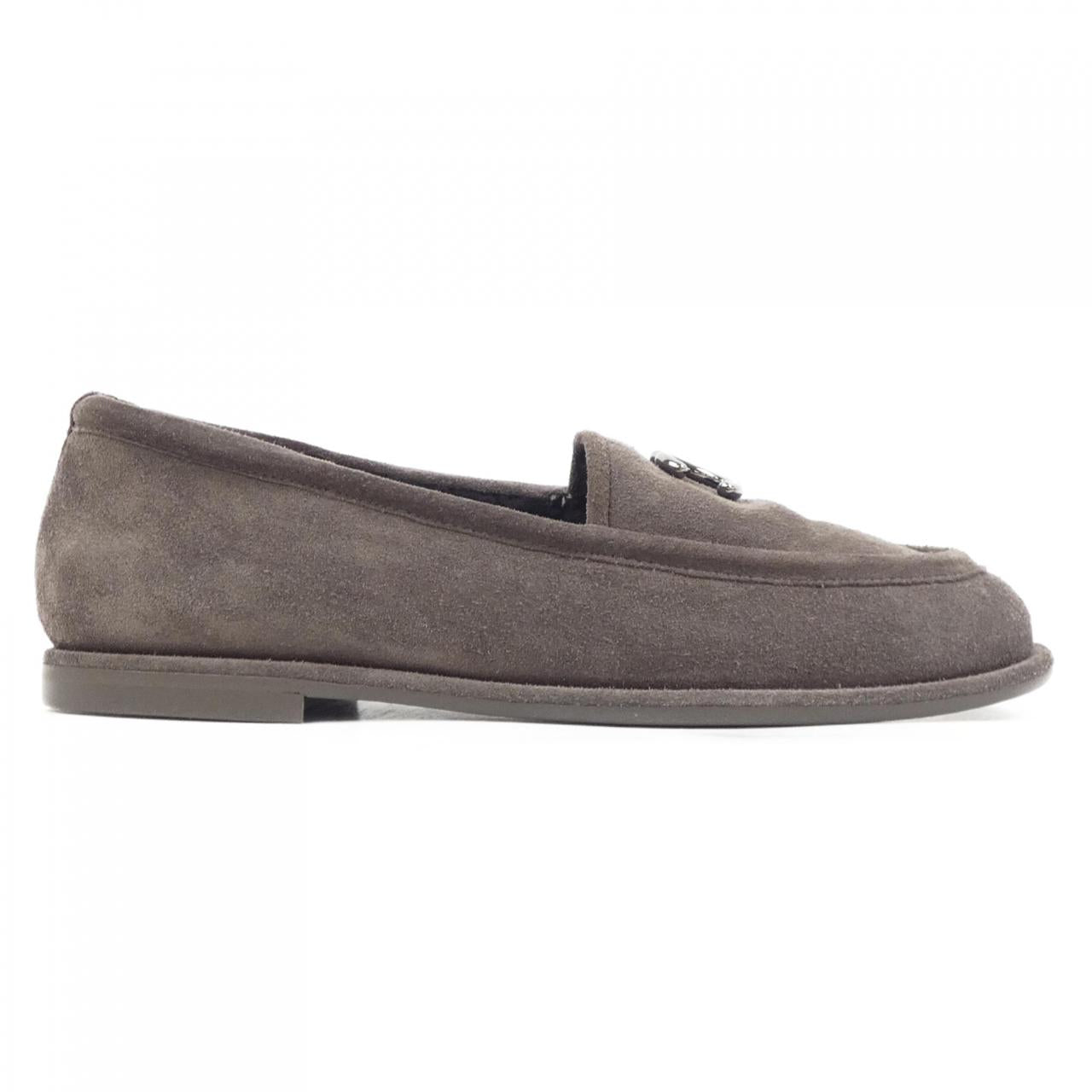 Chanel G45886B17976 Suede Calfskin Shoes