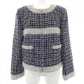 Chanel P57217V30748 Collarless Jacket Jacket
