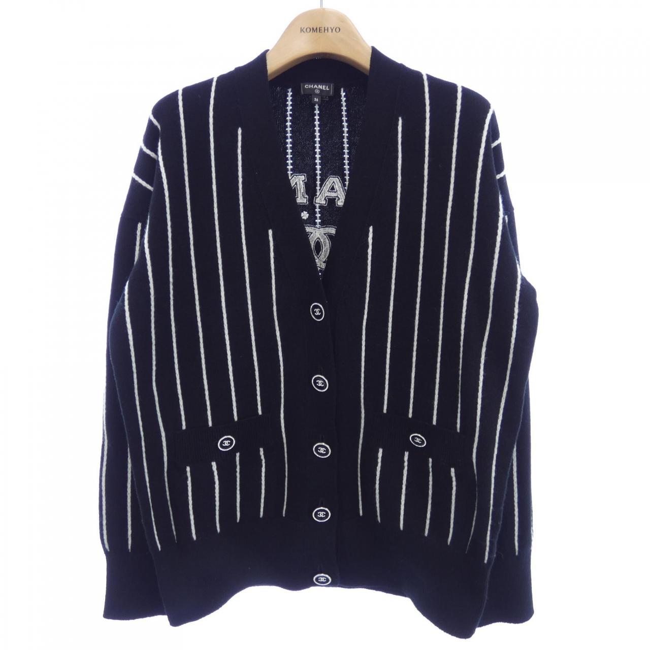 Chanel P74735K10714 23P 100% Cashmere Cardigan