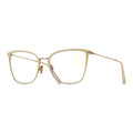 Tom Ford Eyeglasses Butterfly Full Rim, Ivory Frame and Clear Blue Light Block Lens FT5839-B025