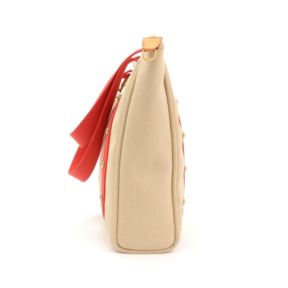 Louis Vuitto Cabas MM Canvas Tote Bag