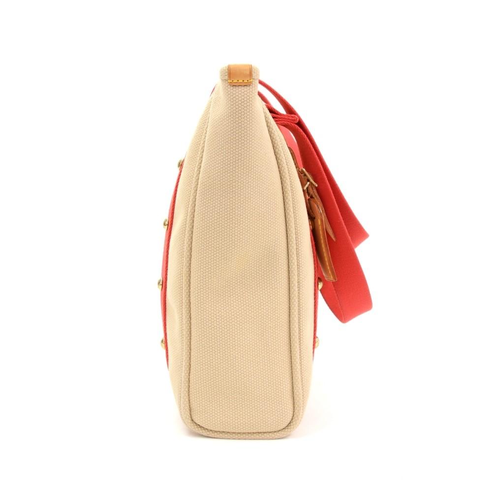 Louis Vuitto Cabas MM Canvas Tote Bag