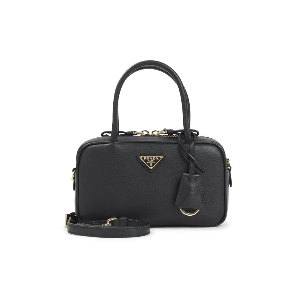 Prada Calf Leather Handbag Women
