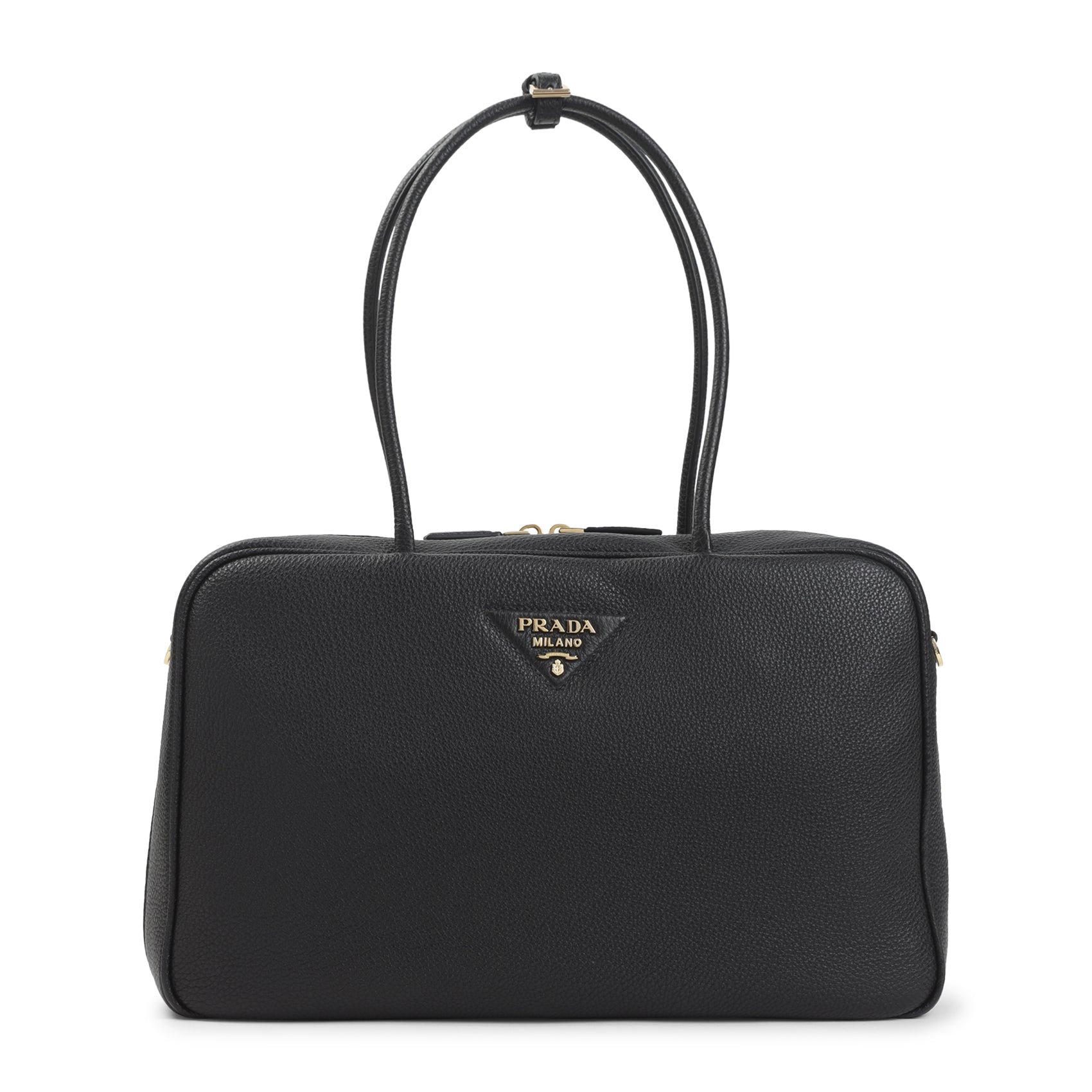Prada Calf Leather Handbag Women
