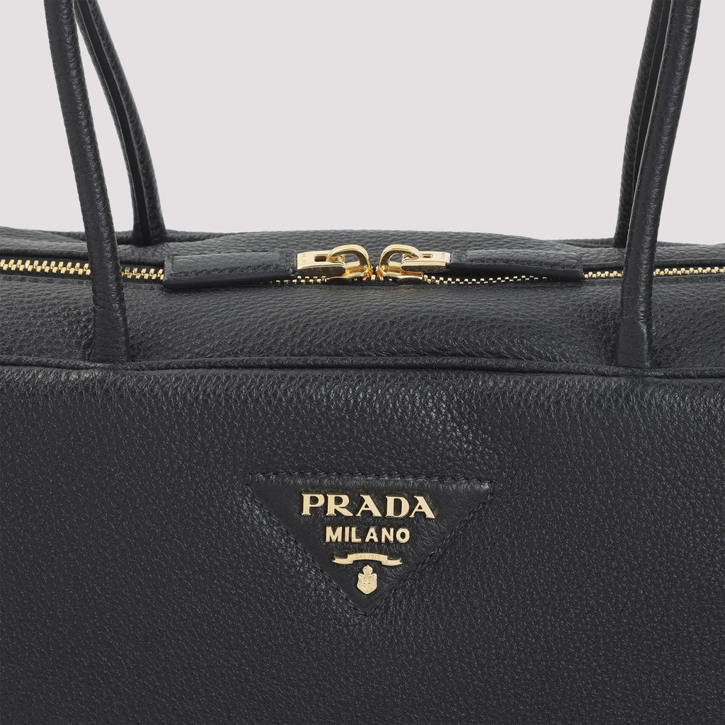 Prada Calf Leather Handbag Women