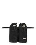 Ferragamo Womens Double-Bottle Belt Bag ONE SIZE Black
