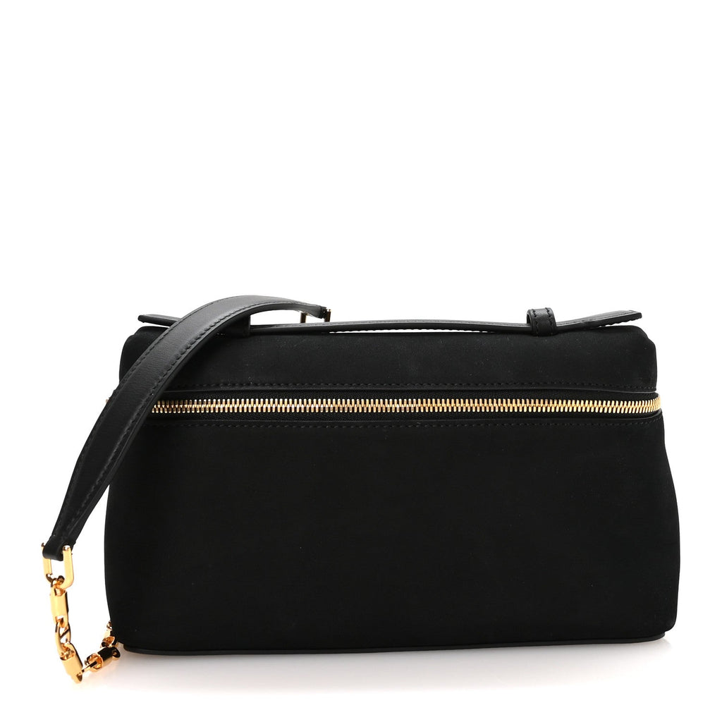 Nubuck L19 Extra Pocket Pouch Black Sun Gold