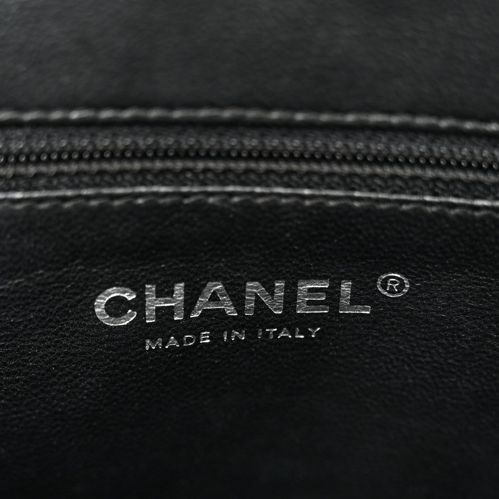 Lambskin Quilted Timeless Clutch Black