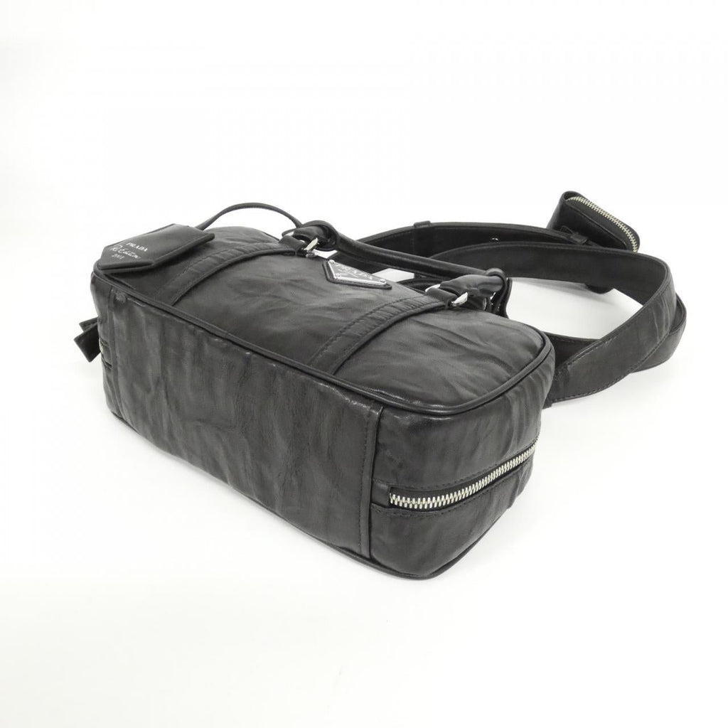 Prada 1BB098 Nappa Antique Shoulder Bag