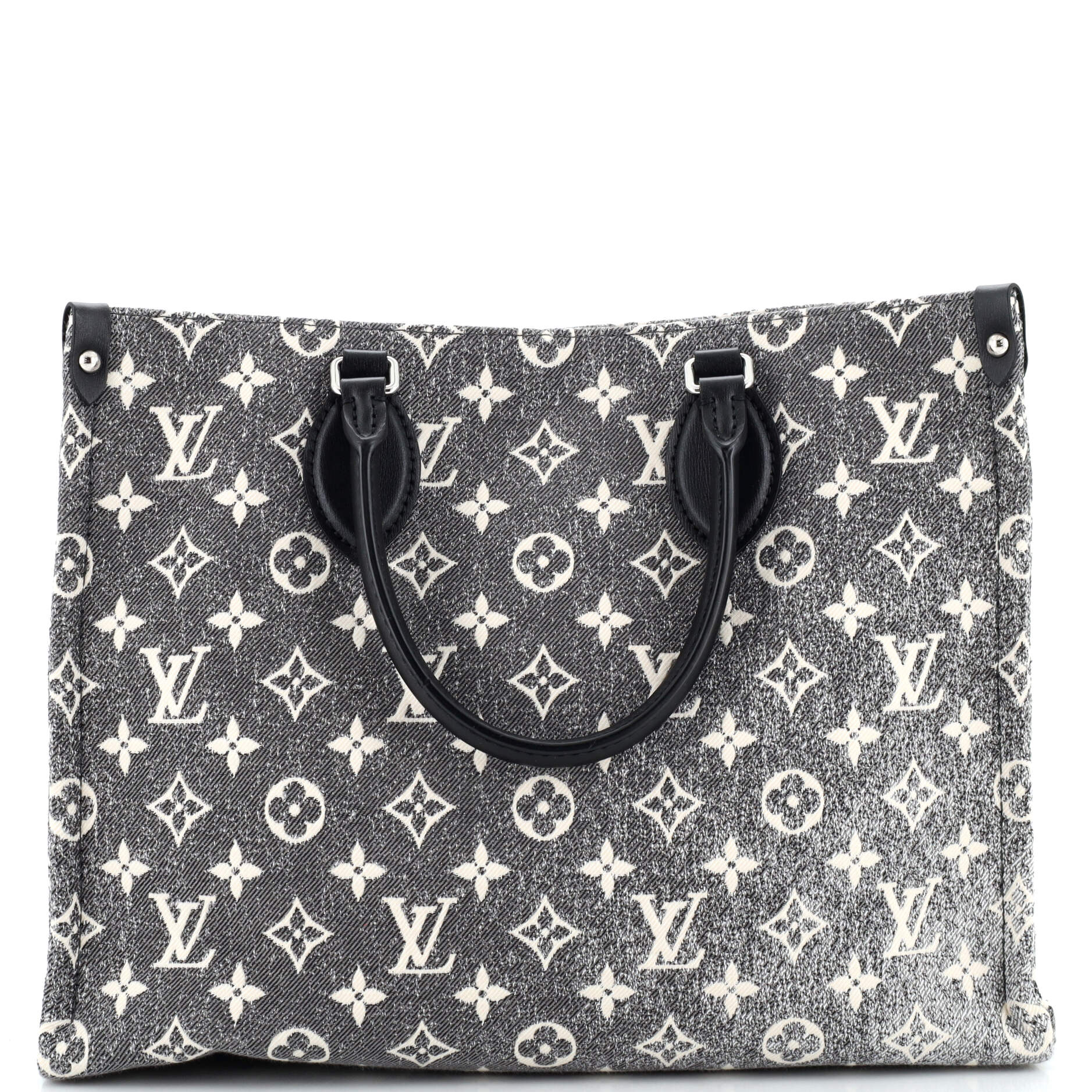 Louis Vuitton OnTheGo Tote Monogram Jacquard Denim MM