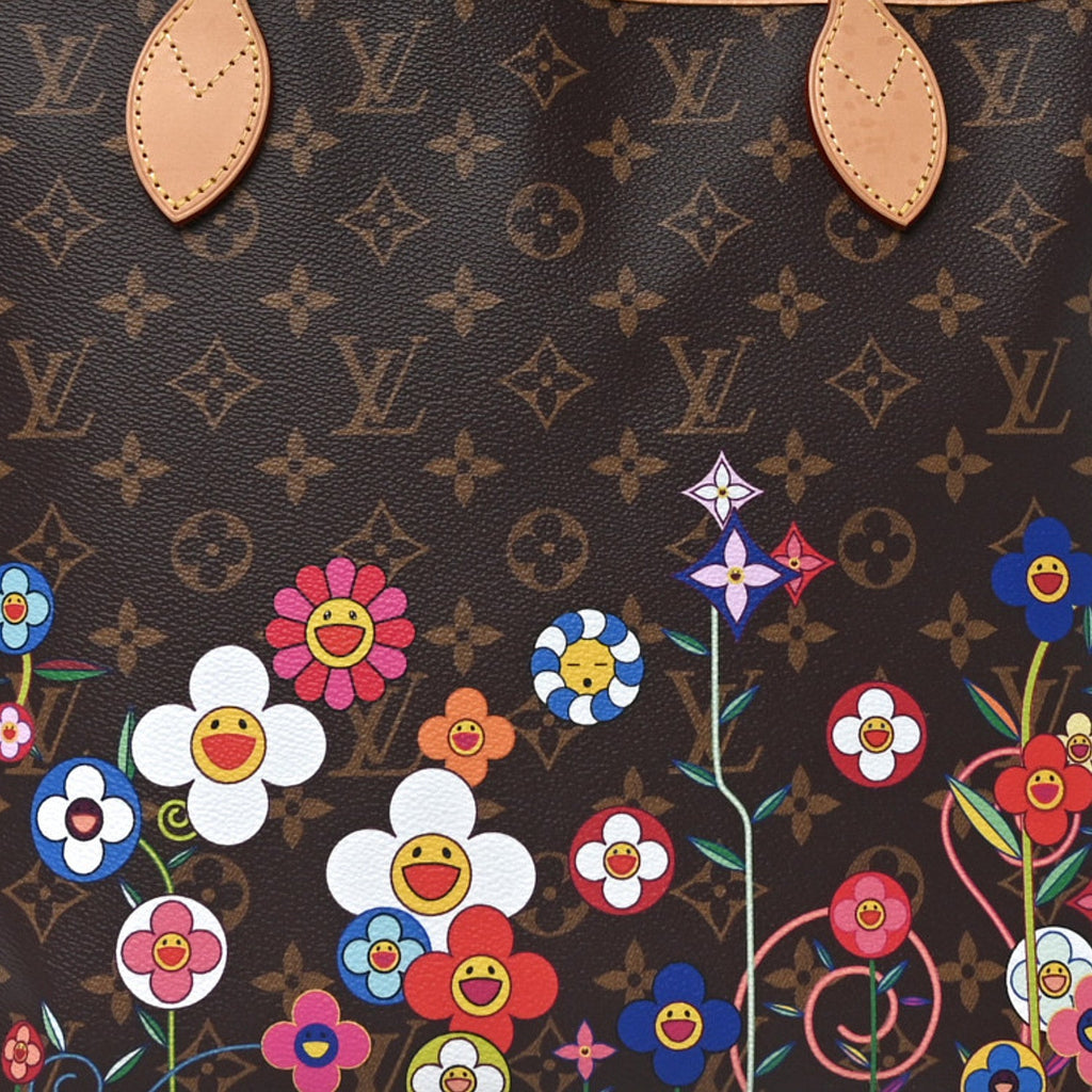 LV X TM Monogram Flowers Neverfull MM